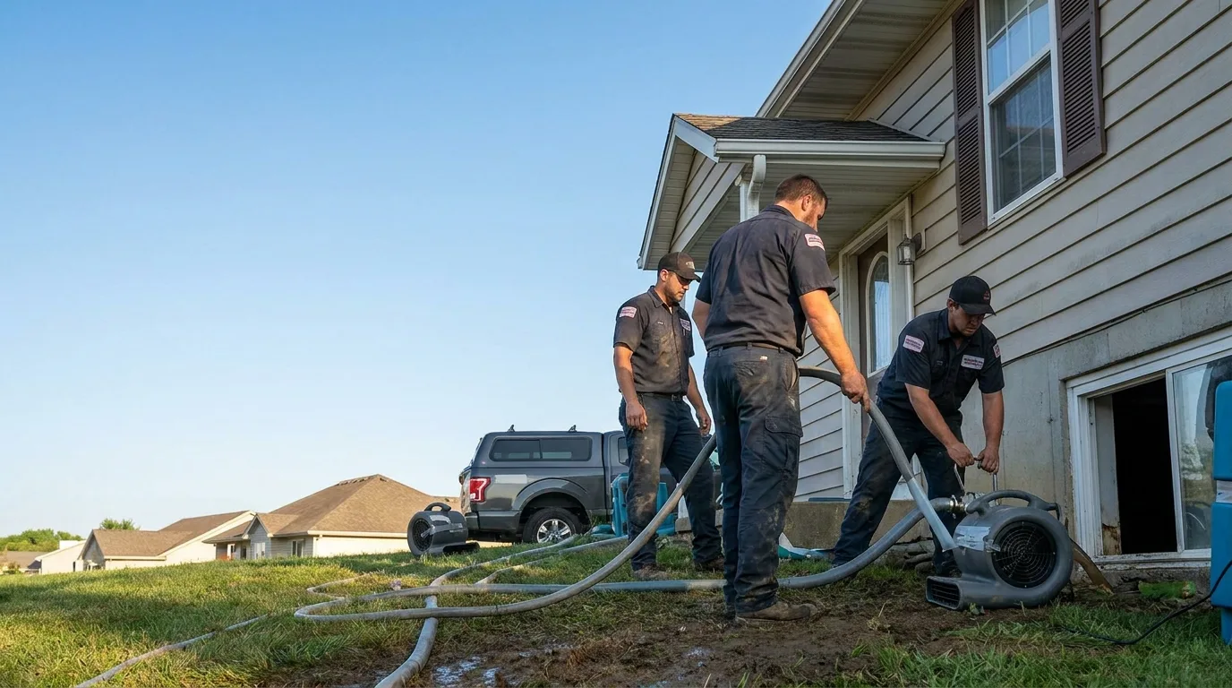 Water Removal in Niotaze, KS near me